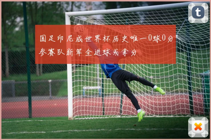 国足印尼成世界杯历史唯一0球0分参赛队新军全进球或拿分